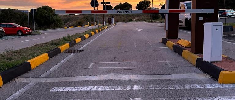 Ingresso parcheggio Ospedale Mater Olbia